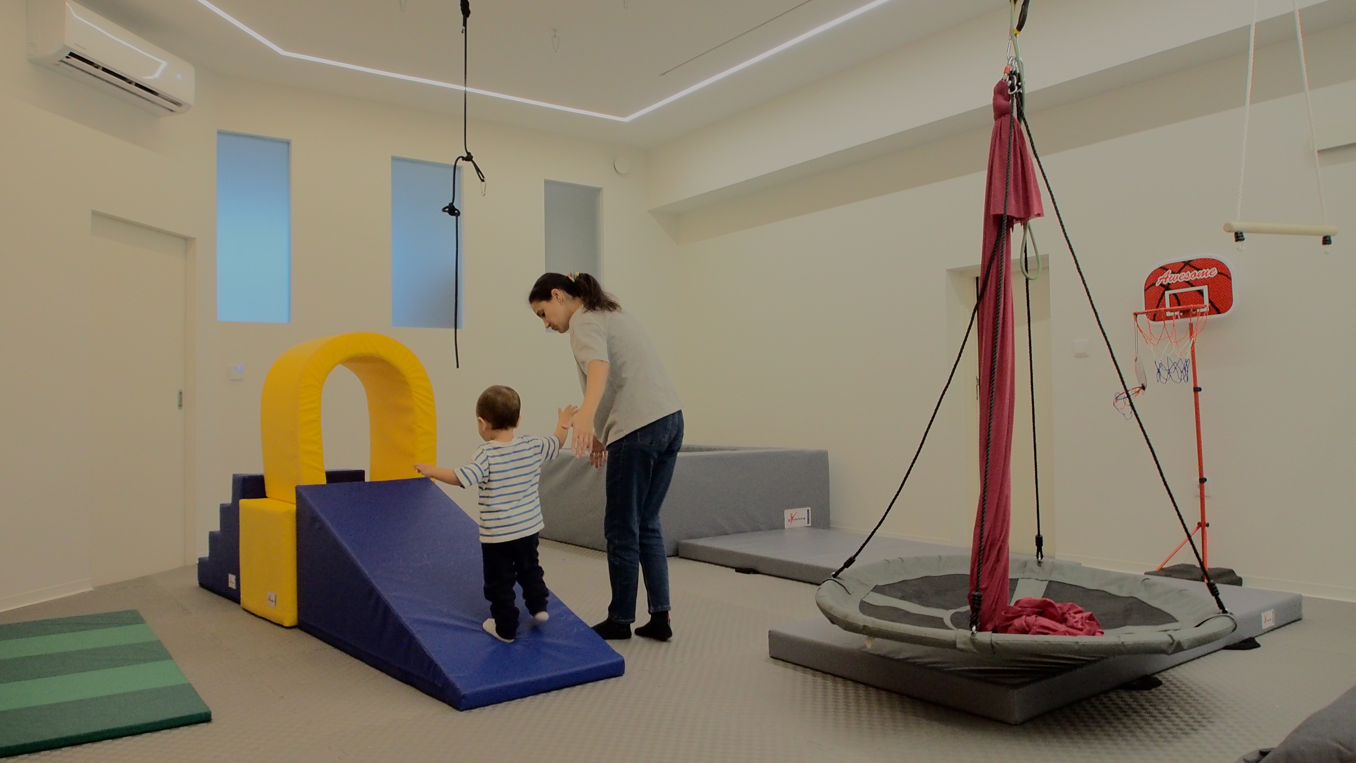 Família envolvida na terapia